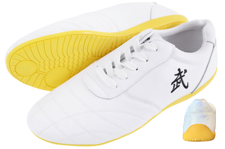 Taolu Wu shoes, natural rubber sole (stained)
