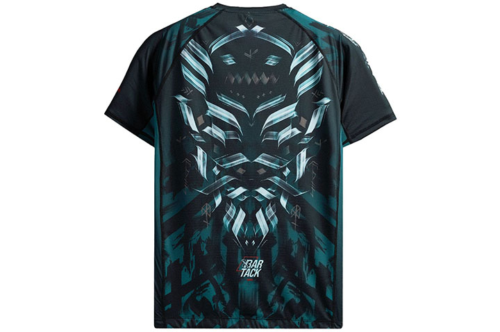 Rashguard, Manches Courtes - Spirit of Odin, Bar Tack