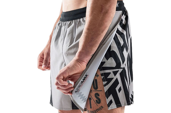 Short de MMA DryMax™ - Gravity, Bar Tack