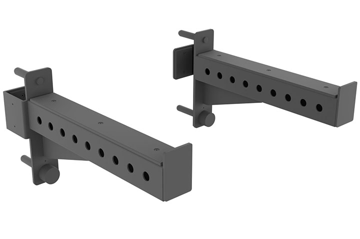 Pair of Safety Bars for Squats & Bench Presses | NineStars®