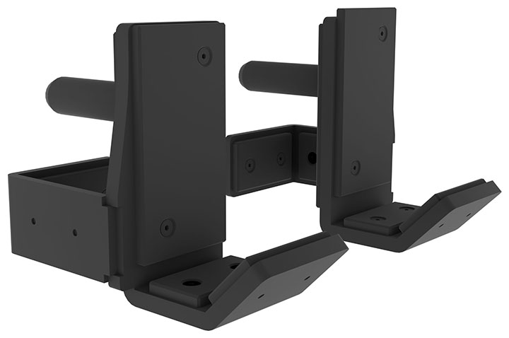 Rack Accessory, Pair of Safety Hooks, J-HOOK | NineStars®