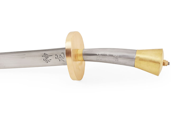 Sabre Wushu «Guiding» , Concorrência, Pega Aço inoxidável