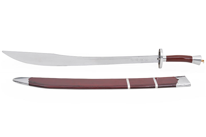 Sabre d'initiation Kungfu, Modèle rouge - Semi-Flexible