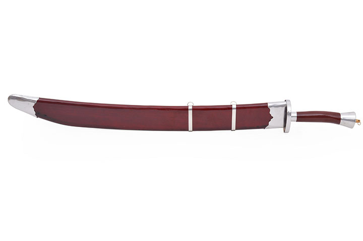Espada de iniciação Kungfu, Modelo vermelho - Semi-flexível