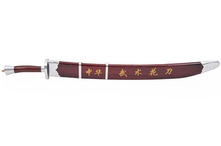 Espada de iniciação Kungfu, Modelo vermelho - Semi-flexível