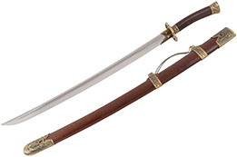 Sabre de la Dynastie Qing - Rigide Aiguisé