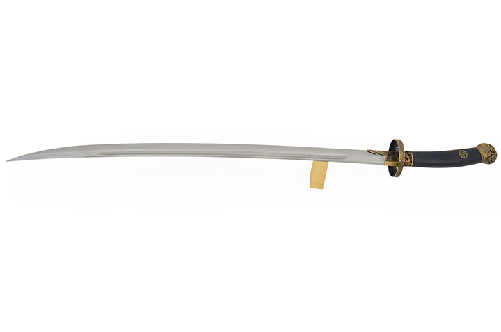 Qing Dynasty Broadsword - Damascus steel, Rigid Sharpened