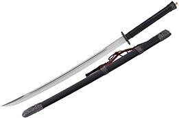Qing Dynasty Broadsword - HeiLong, Rigid sharpened