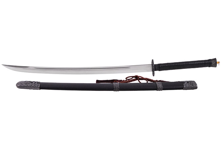 Sabre de la Dynastie Qing - HeiLong, Rigide Aiguisé