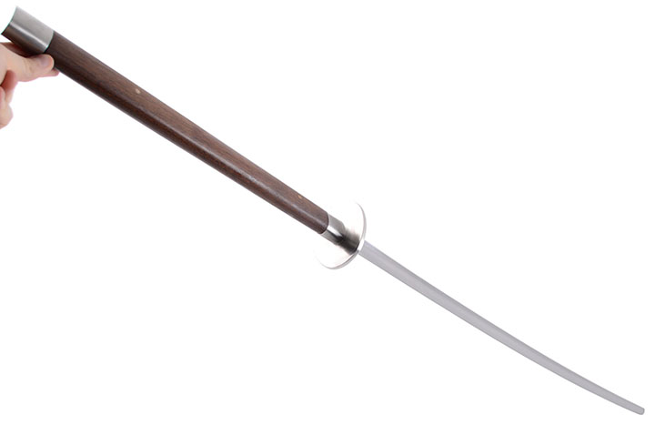 Miao BroadSword, Silver Swallow - LK Chen Forge