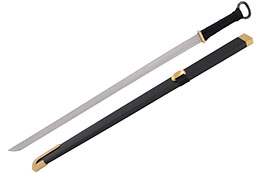 Han Broadsword, Royal Arsenal - Damascus Steel, LK Chen Forge