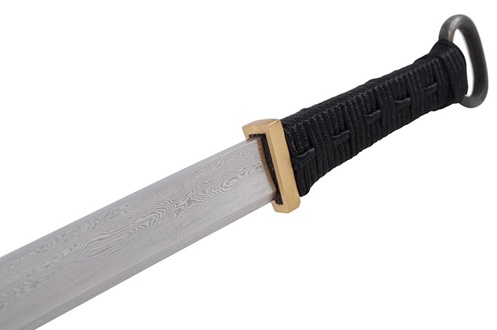 Sabre Han, Real Arsenal - Aço Damasco, Forja LK Chen
