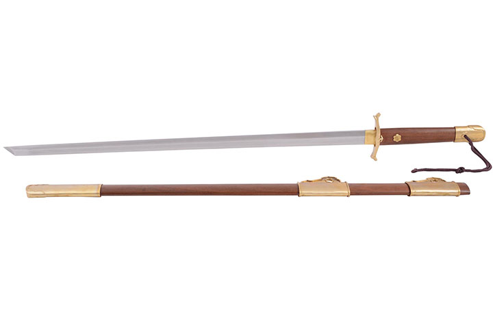 Sable Tang, Palatial - Acero de Damasco, Forja LK Chen