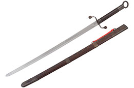 Sable Tradicional Tai Chi Estilo Yang (Gama Alta, Negro) - Rigido