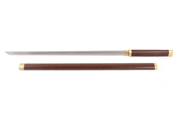 Katana Derecho, Palo de Rosa - Rigida