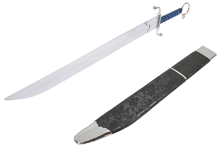 Nan Dao Broadsword with scabbard - Flexible