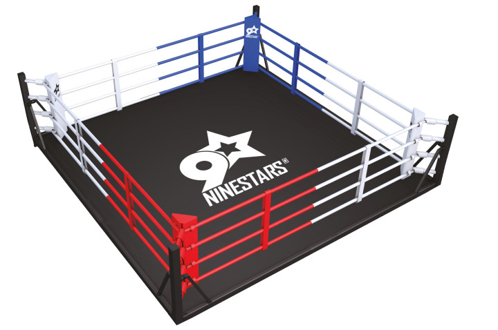 Ring de Boxe PRO Autoporté Renforcé, 100% Personnalisable | NineStars®