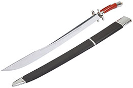 Double Sabre Moderne avec fourreau - Flexible
