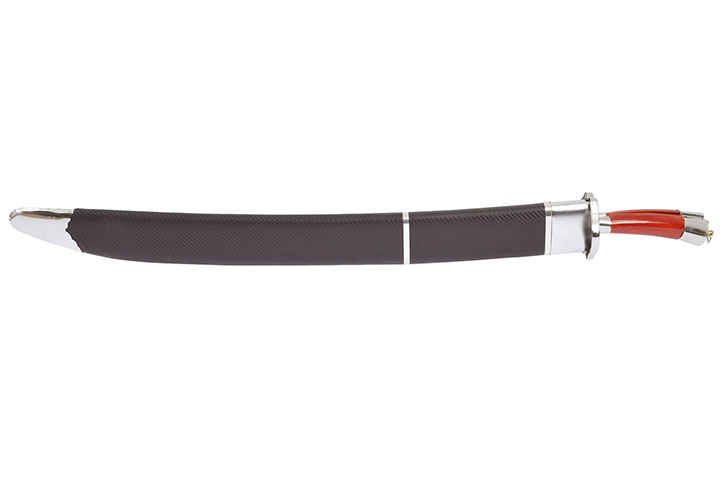 Modern Double Broadsword with scabbard - Flexible