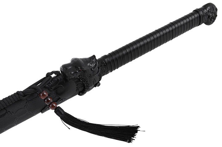 Sabre Tigre, à Dois Mãos - Hu yan, Rígido Semi-afiado