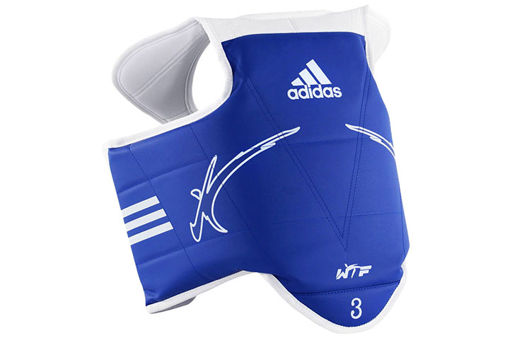 Plastrão reversível para criança Taekwondo WTF - ADITKP01, Adidas