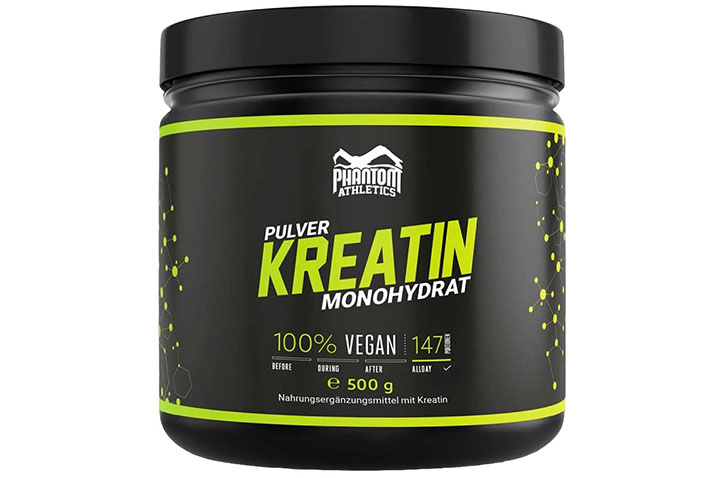 Suplemento alimentar, Vegan - Creatina, Phantom Athletics