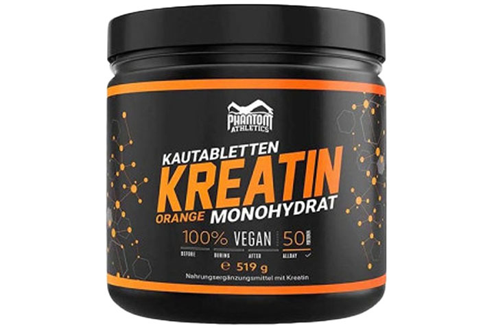 Suplemento alimentar, Vegan - Creatina, Phantom Athletics