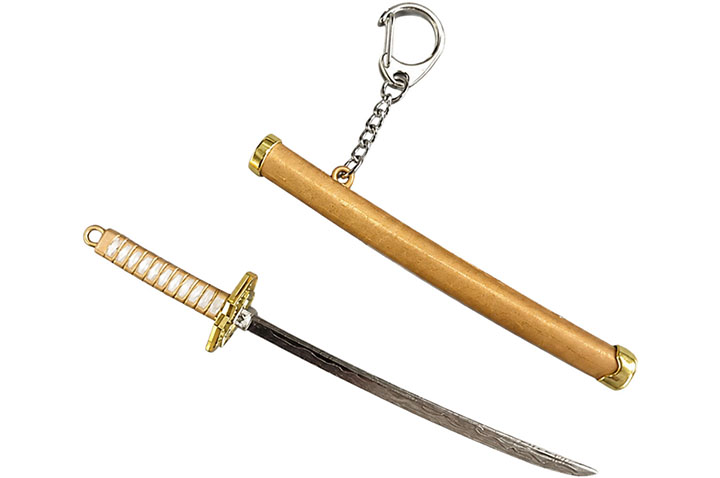 Porte-clés & Ouvre-lettres Katana, Couleur Unie