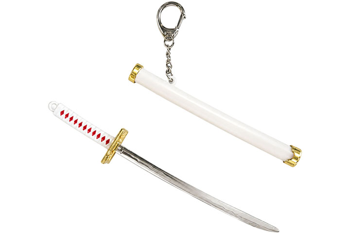 Porte-clés & Ouvre-lettres Katana, Couleur Unie