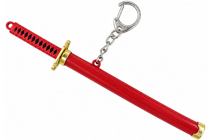 Porte-clés & Ouvre-lettres Katana, Couleur Unie