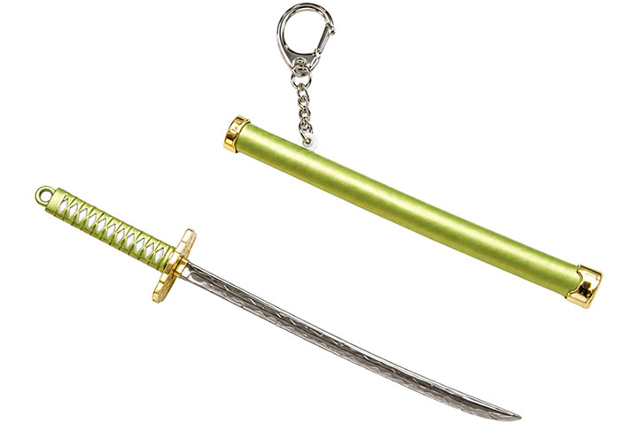 Porte-clés & Ouvre-lettres Katana, Couleur Unie