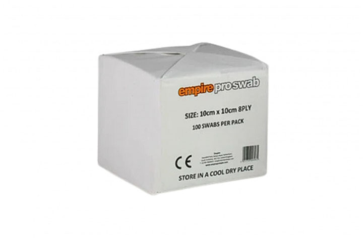 Sterile gauze swabs (pack of 100) - Empire Pro Tape