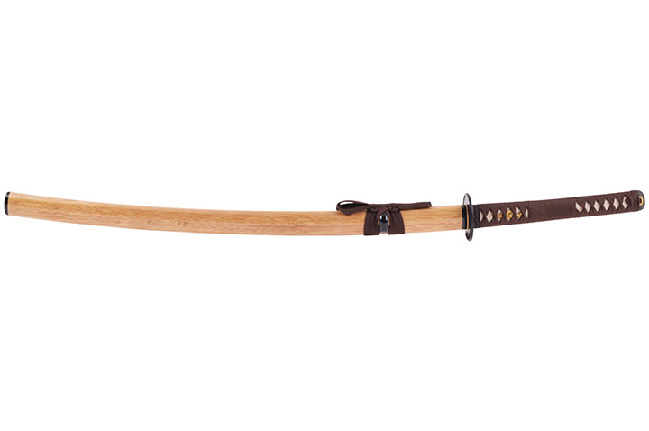 Katana Fudoshin, Madera Natural - Afilada