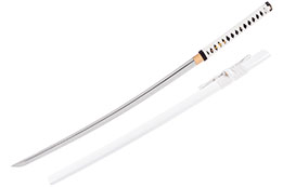 Katana Shirasaya Fudoshin, Branco - Afiado