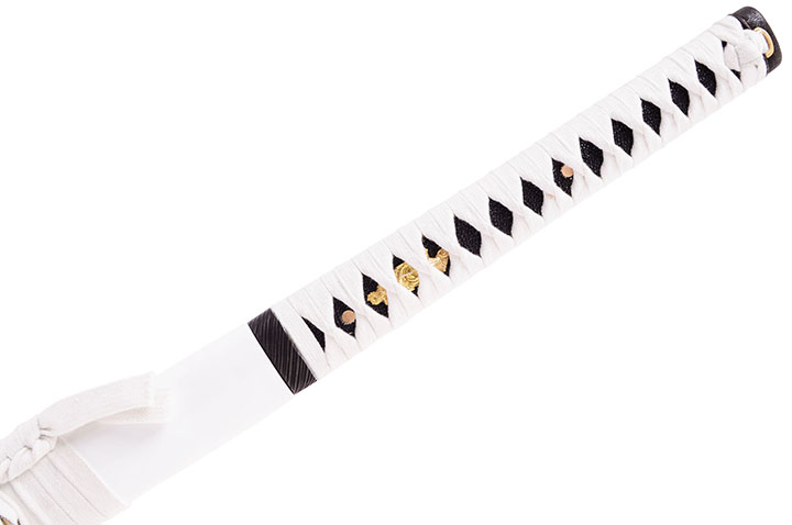 Katana Shirasaya Fudoshin, Branco - Afiado