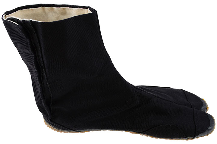 Chaussures de Ninja Tabi - Extérieur, Semelles en Caoutchouc