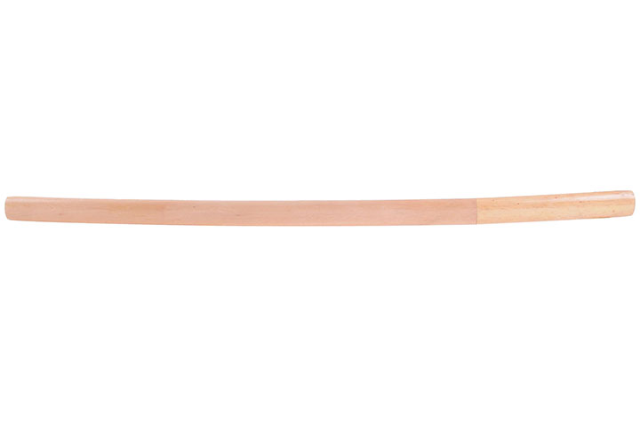 Katana Shirasaya de Madera - Recta & sin guardia