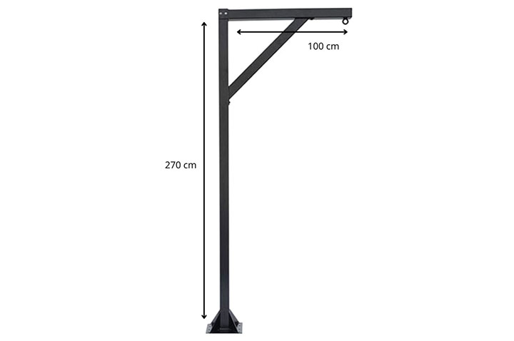 Soporte profesional de suelo para 1 saco de boxeo | NineStars®