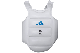 Plastron Karaté Blanc, WKF - ADIPKID, Adidas