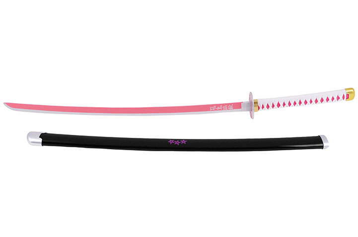 Katana Kanao Tsuyuri - Demon Slayer, Wood replica