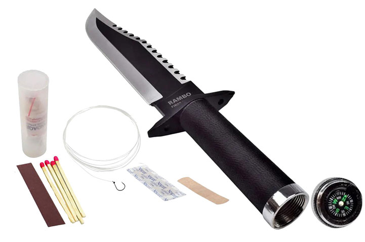 Cuchillo de caza, Supervivencia - RAMBO II, First Blood Part II