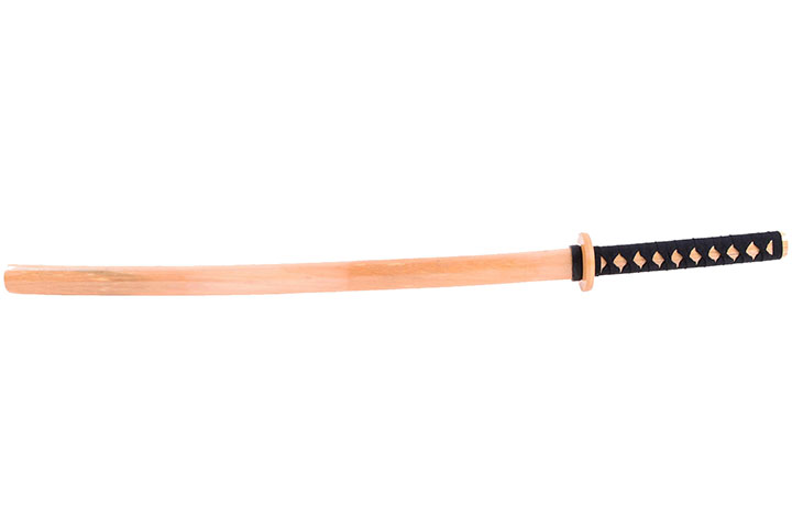 Katana avec fourreau, Entraînement - Bambou naturel