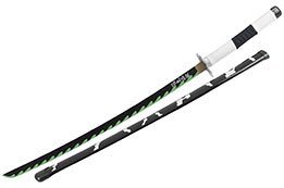 Katana com lâmina de madeira, Shinobu Kochou - Demon Slayer