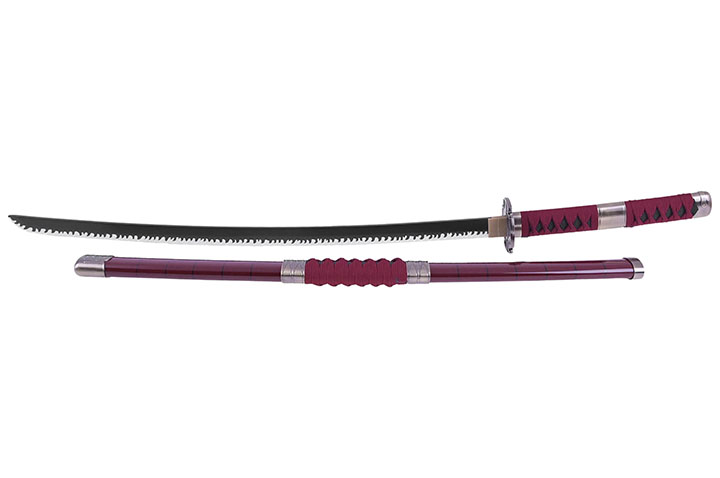 Katana avec lame bois, Sandai Kiketsu, Zoro - One Piece