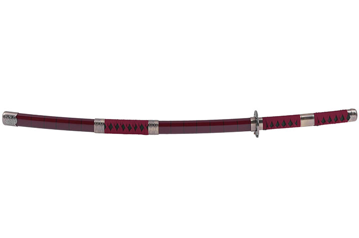 Katana avec lame bois, Sandai Kiketsu, Zoro - One Piece