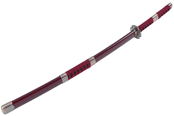 Katana avec lame bois, Sandai Kiketsu, Zoro - One Piece