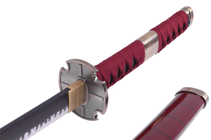 Katana avec lame bois, Sandai Kiketsu, Zoro - One Piece