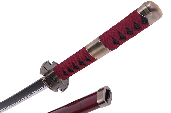 Katana avec lame bois, Sandai Kiketsu, Zoro - One Piece
