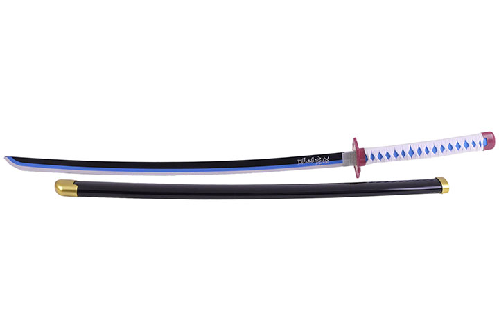 Katana avec lame bois, Giyu Tomioka - Demon Slayer