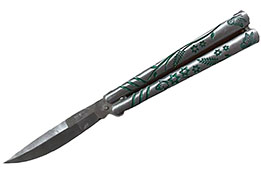 Cuchillo Mariposa, Hada - Metal (23cm)
